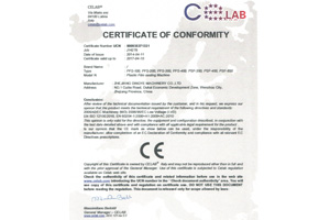 鼎業(yè)手壓腳踏機(jī)CE證書 鼎業(yè)手壓腳踏機(jī)CE證書